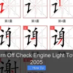 How to Turn Off Check Engine Light Toyota Rav4 2005