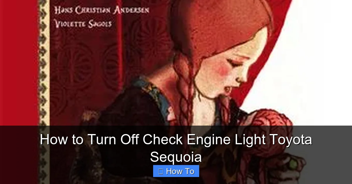 How to Turn Off Check Engine Light Toyota Sequoia