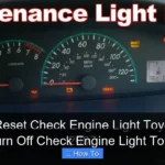 How to Turn Off Check Engine Light Toyota Yaris