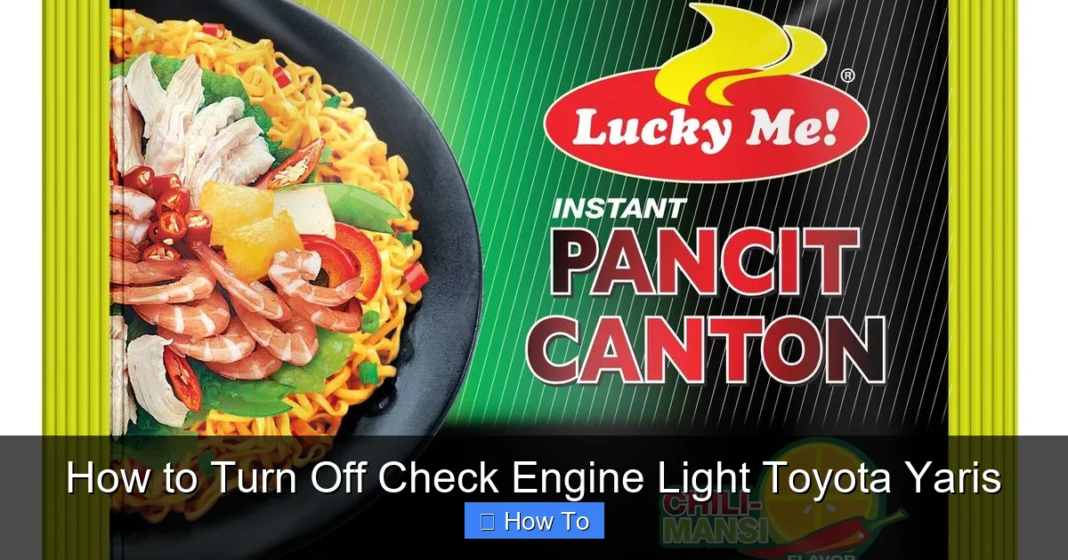 How to Turn Off Check Engine Light Toyota Yaris