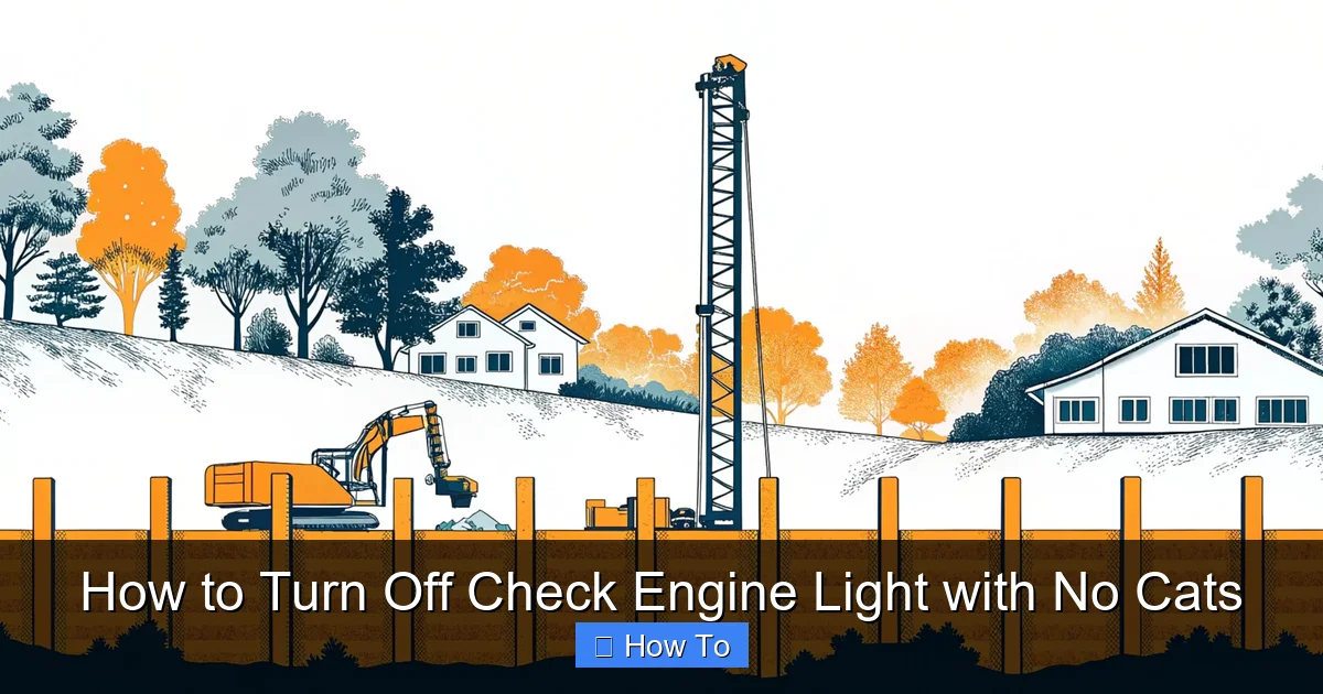 How to Turn Off Check Engine Light with No Cats