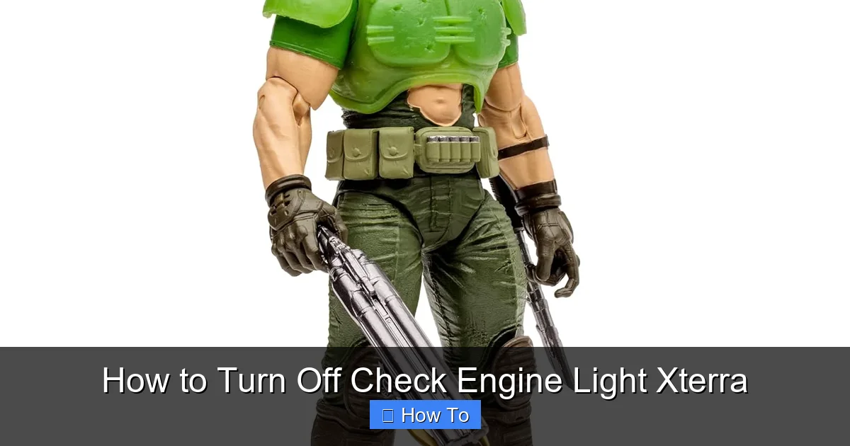 How to Turn Off Check Engine Light Xterra