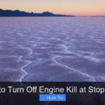 How to Turn Off Engine Kill at Stop Light