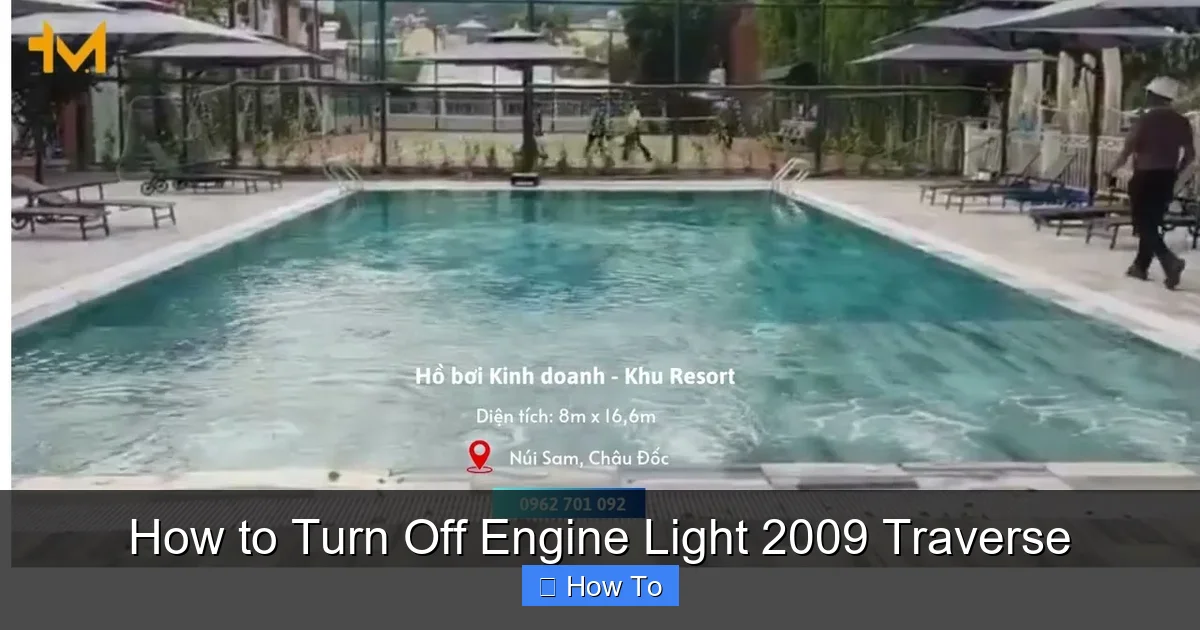 How to Turn Off Engine Light 2009 Traverse