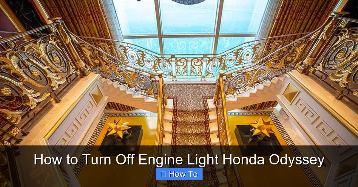 How to Turn Off Engine Light Honda Odyssey