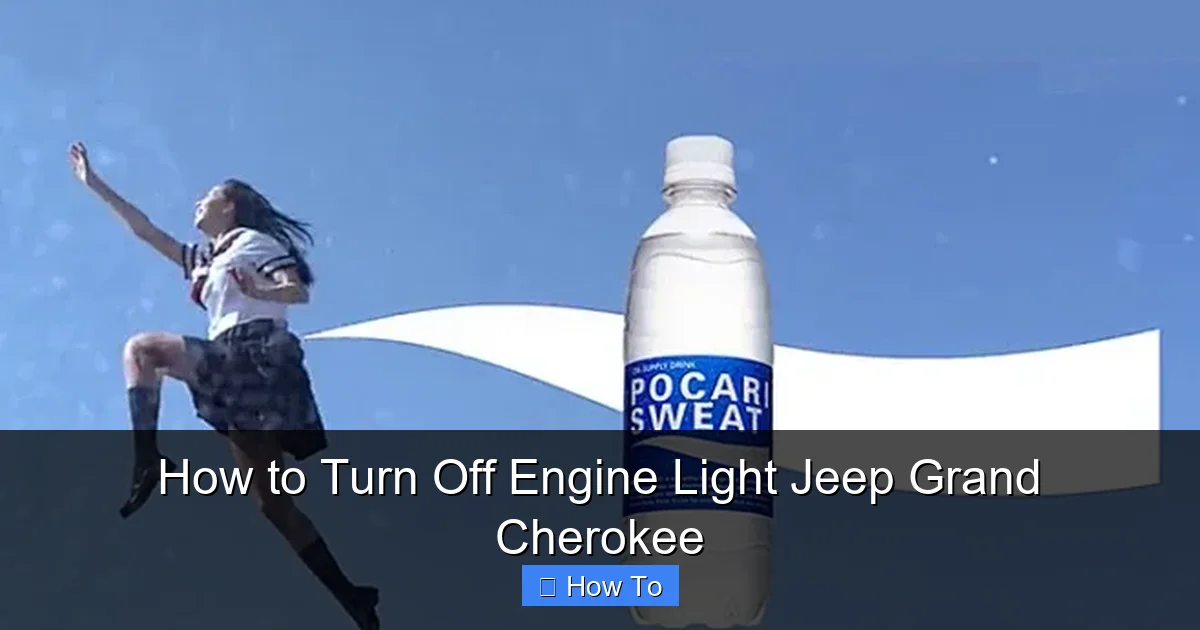 How to Turn Off Engine Light Jeep Grand Cherokee