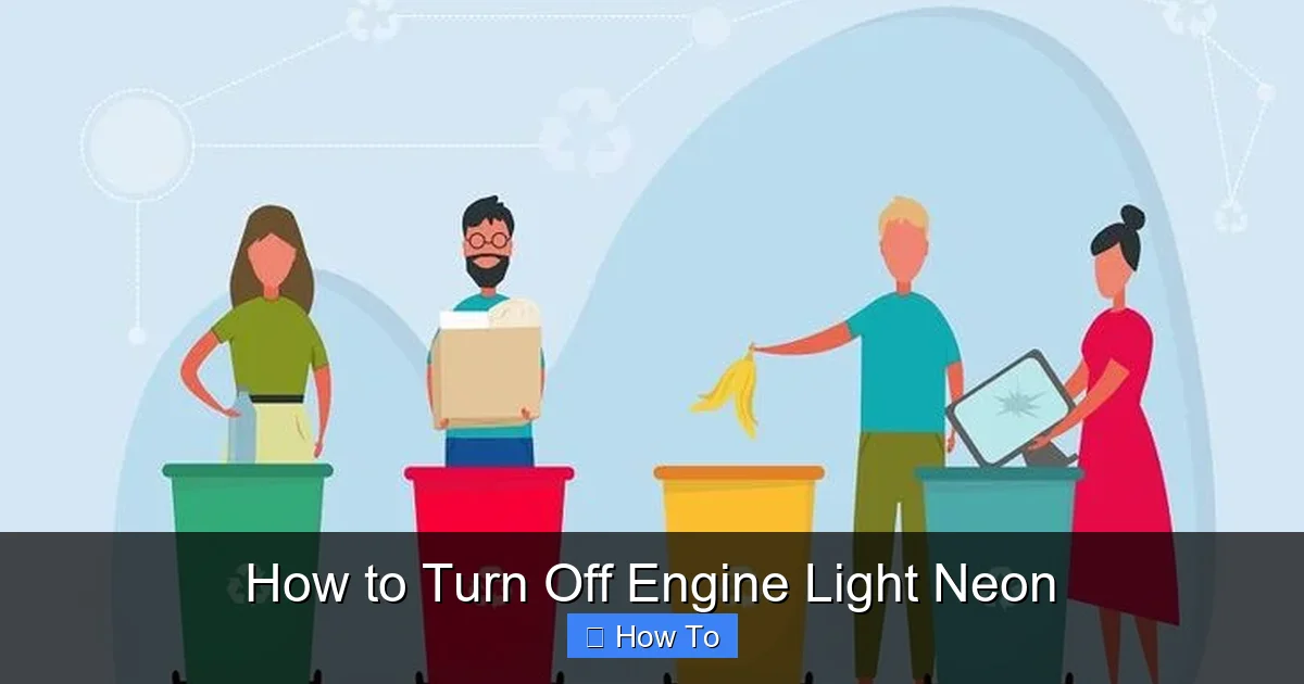 How to Turn Off Engine Light Neon