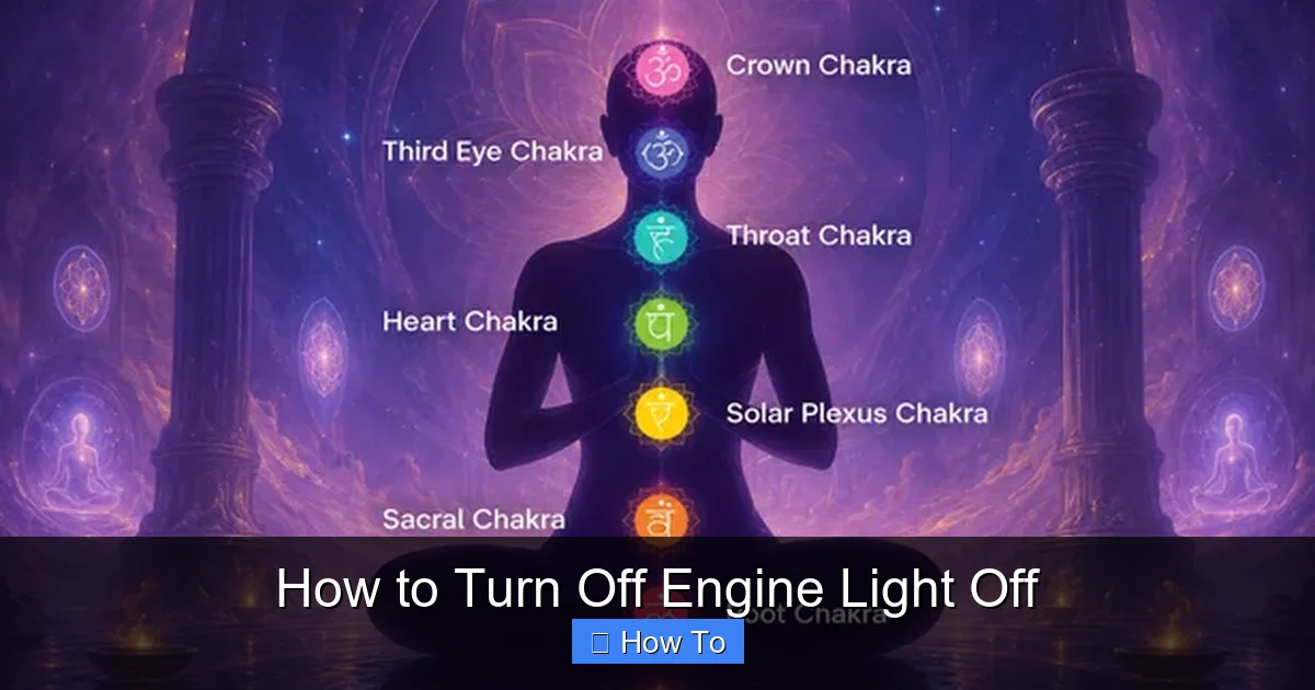 How to Turn Off Engine Light Off