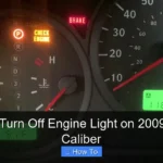 How to Turn Off Engine Light on 2009 Dodge Caliber