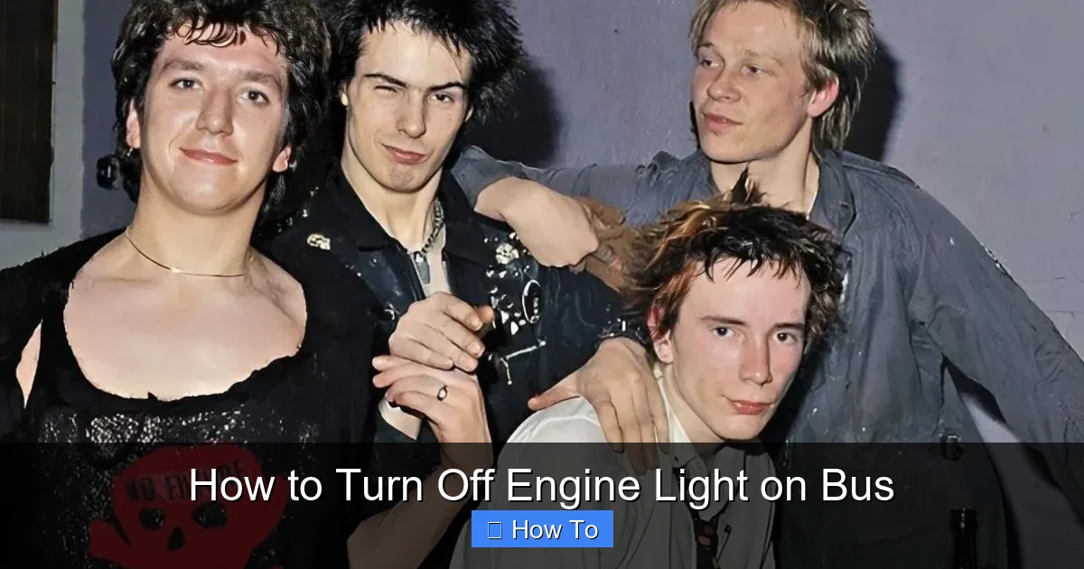 How to Turn Off Engine Light on Bus