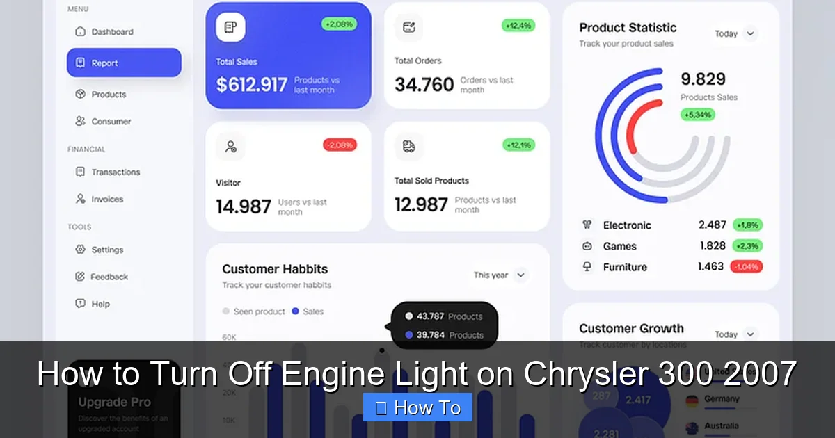 How to Turn Off Engine Light on Chrysler 300 2007