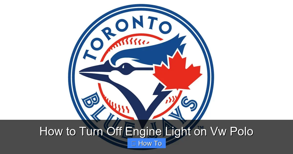 How to Turn Off Engine Light on Vw Polo
