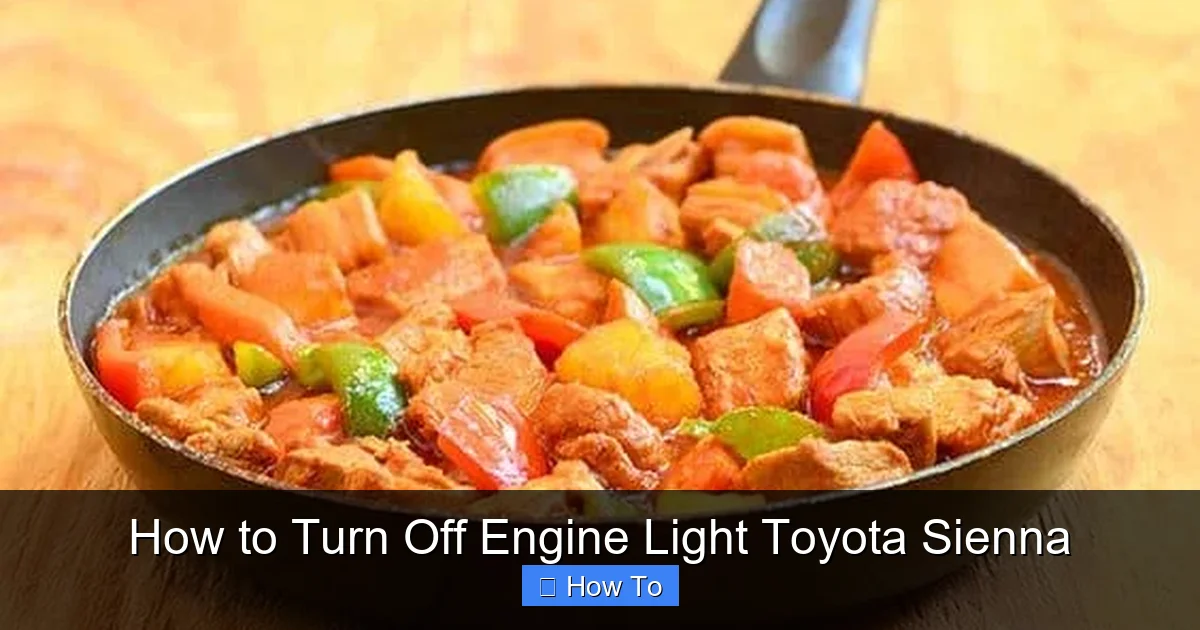 How to Turn Off Engine Light Toyota Sienna