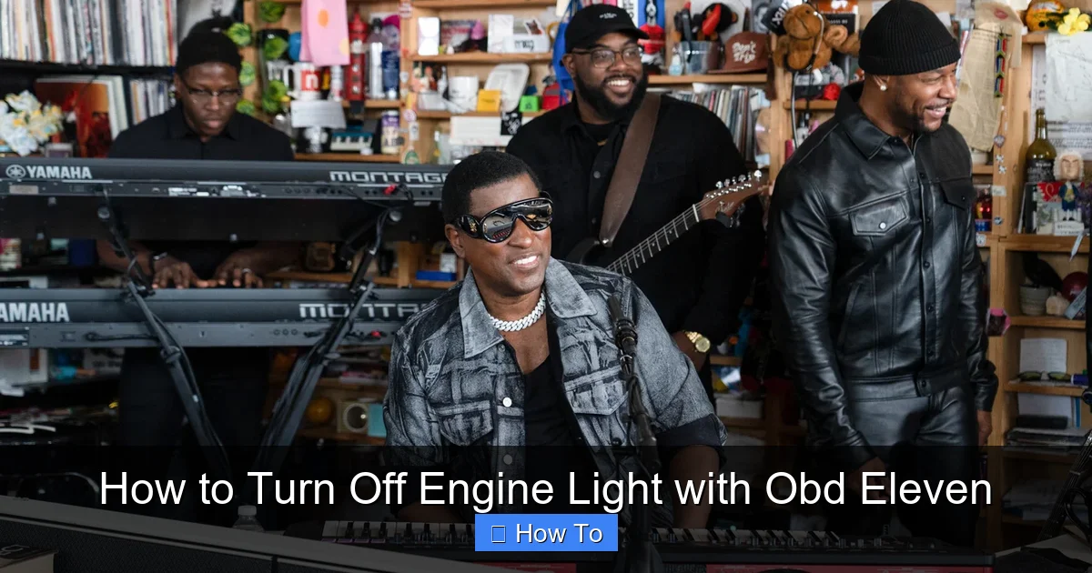 How to Turn Off Engine Light with Obd Eleven