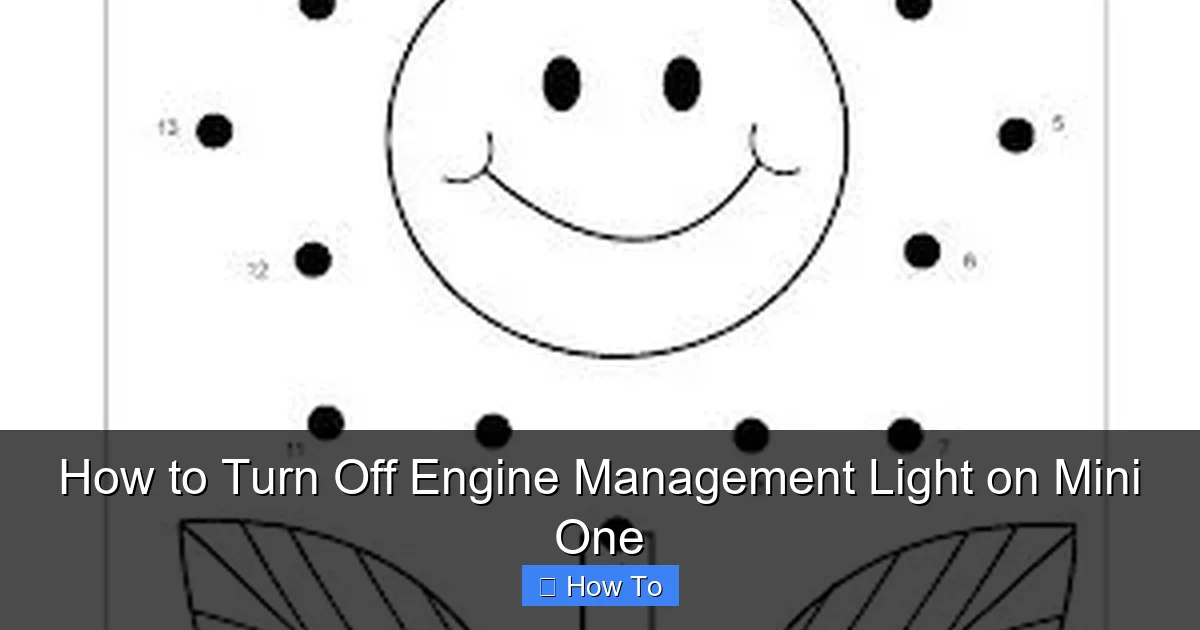 How to Turn Off Engine Management Light on Mini One