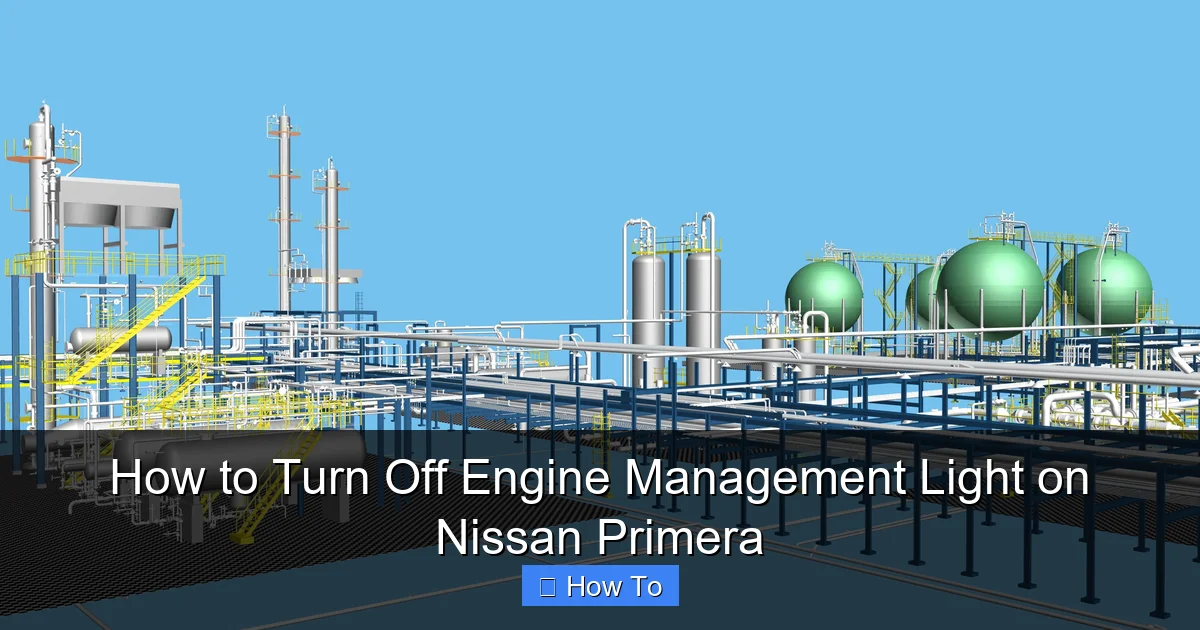 How to Turn Off Engine Management Light on Nissan Primera