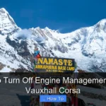 How to Turn Off Engine Management Light Vauxhall Corsa
