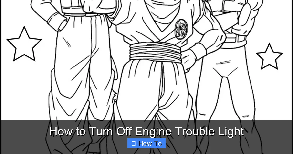 How to Turn Off Engine Trouble Light