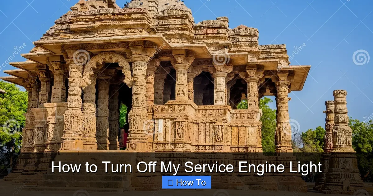 How to Turn Off My Service Engine Light