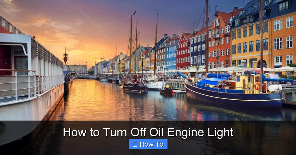 How to Turn Off Oil Engine Light