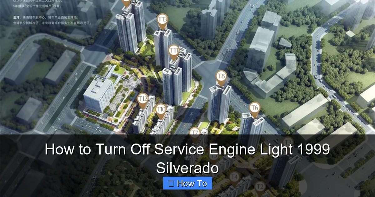 How to Turn Off Service Engine Light 1999 Silverado