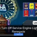 How to Turn Off Service Engine Light Jeep Renegade