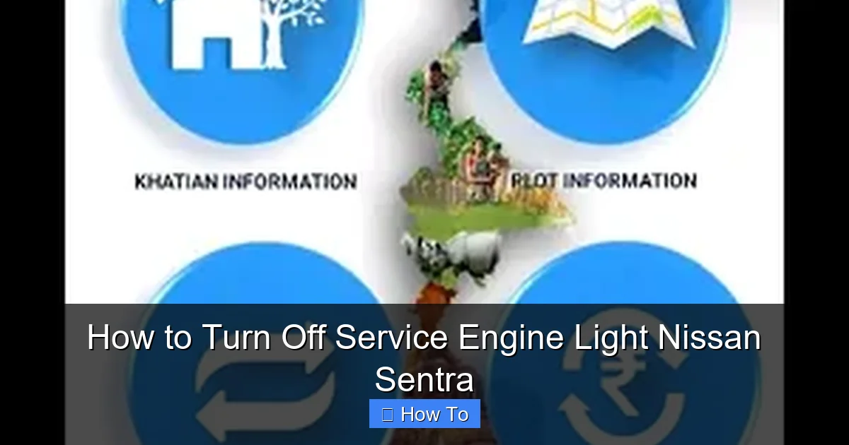 How to Turn Off Service Engine Light Nissan Sentra