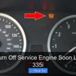 How to Turn Off Service Engine Soon Light Bmw 335i