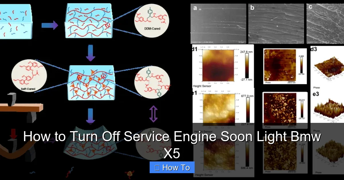 How to Turn Off Service Engine Soon Light Bmw X5