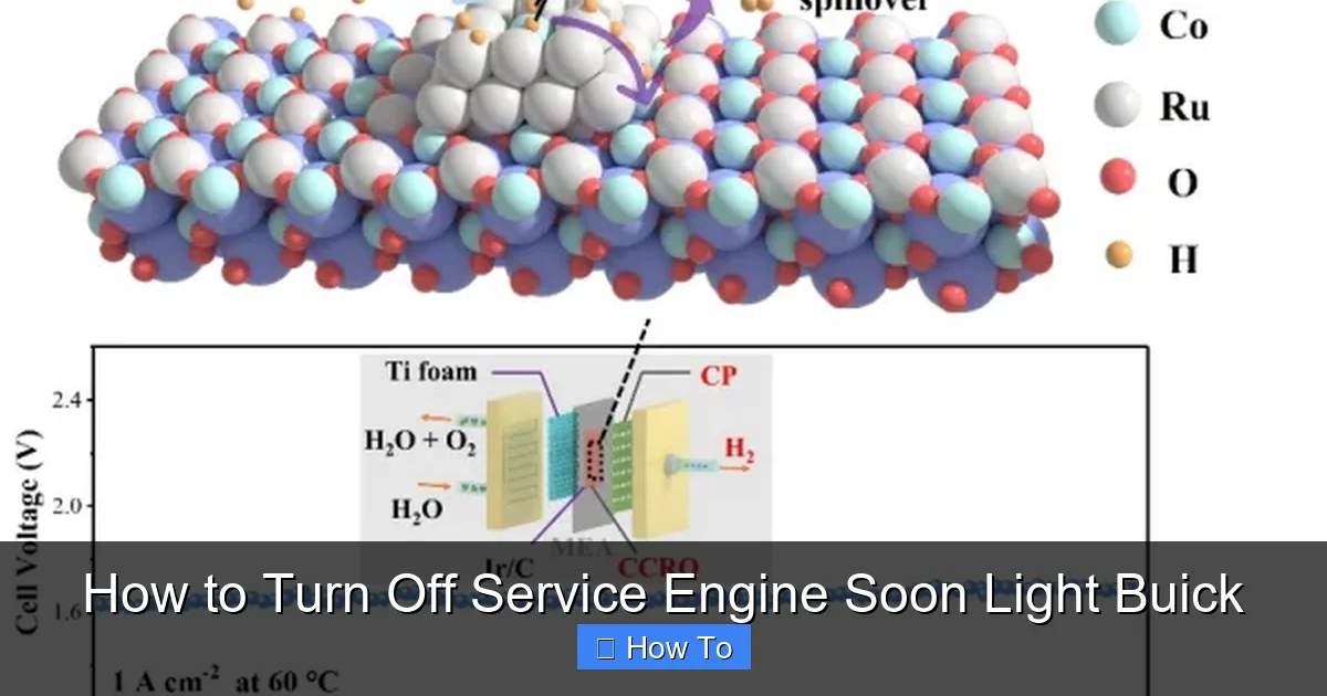 How to Turn Off Service Engine Soon Light Buick