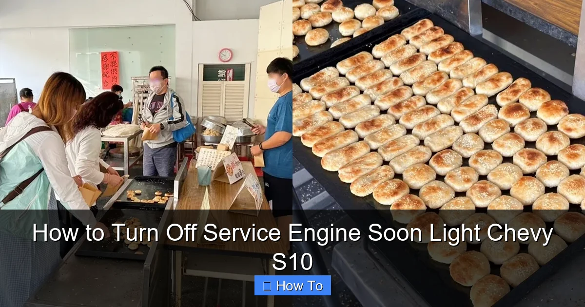 How to Turn Off Service Engine Soon Light Chevy S10