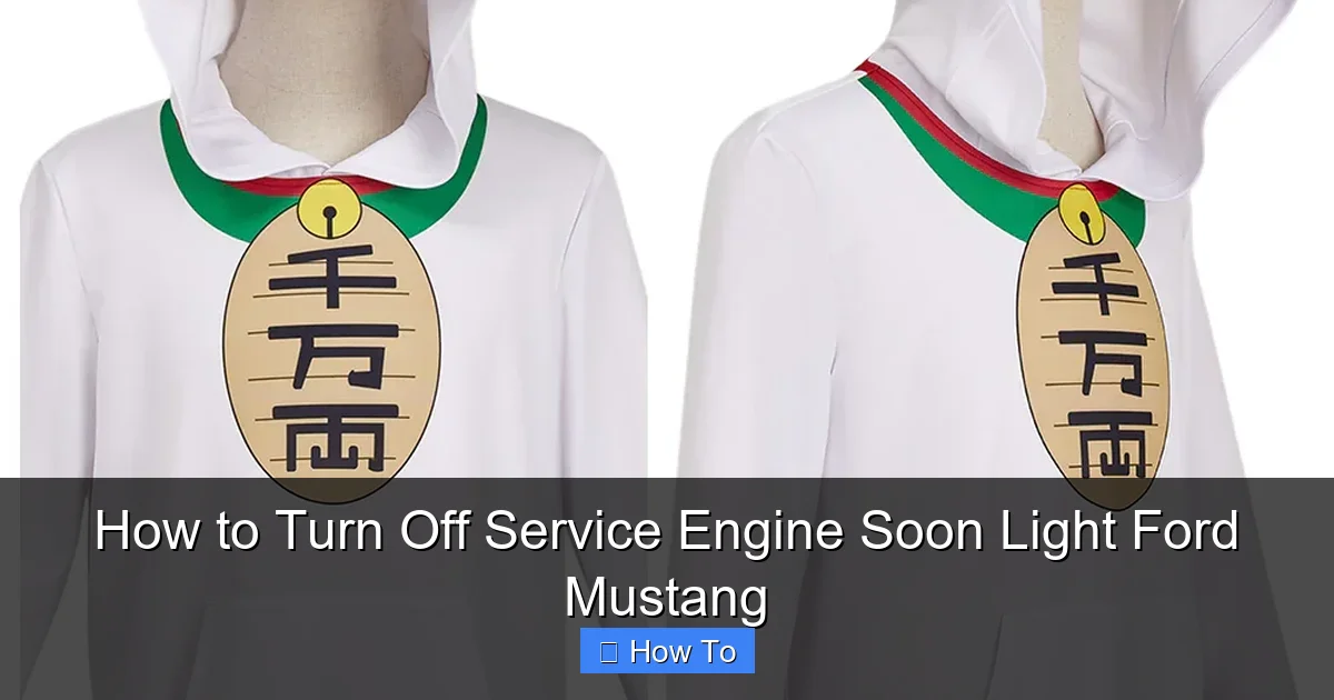 How to Turn Off Service Engine Soon Light Ford Mustang