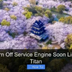 How to Turn Off Service Engine Soon Light Nissan Titan