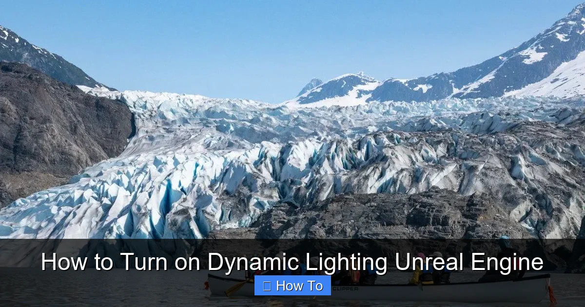 How to Turn on Dynamic Lighting Unreal Engine