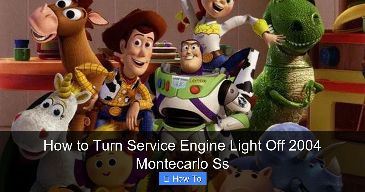 How to Turn Service Engine Light Off 2004 Montecarlo Ss