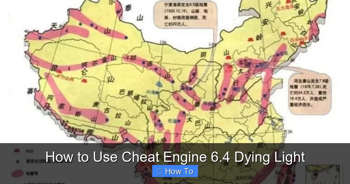 How to Use Cheat Engine 6.4 Dying Light