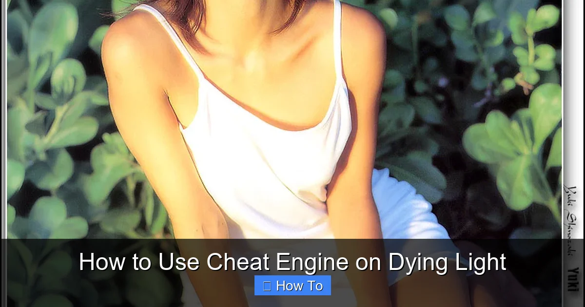 How to Use Cheat Engine on Dying Light