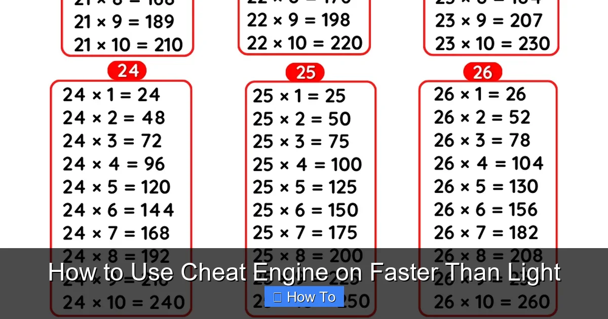 How to Use Cheat Engine on Faster Than Light