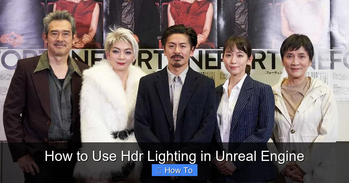 How to Use Hdr Lighting in Unreal Engine