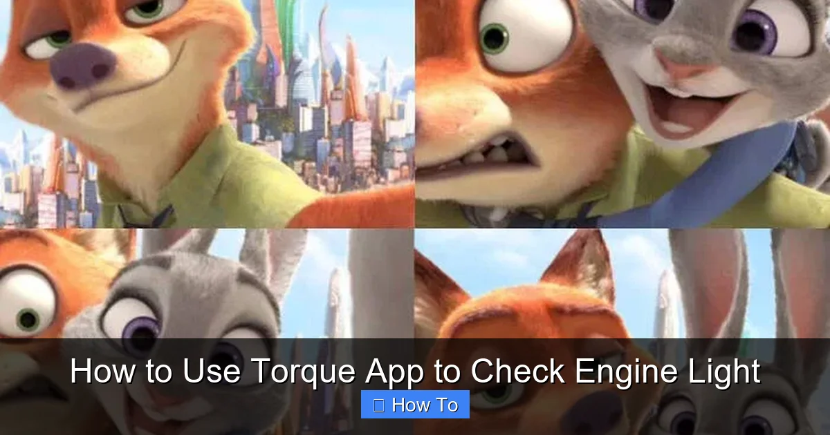 How to Use Torque App to Check Engine Light