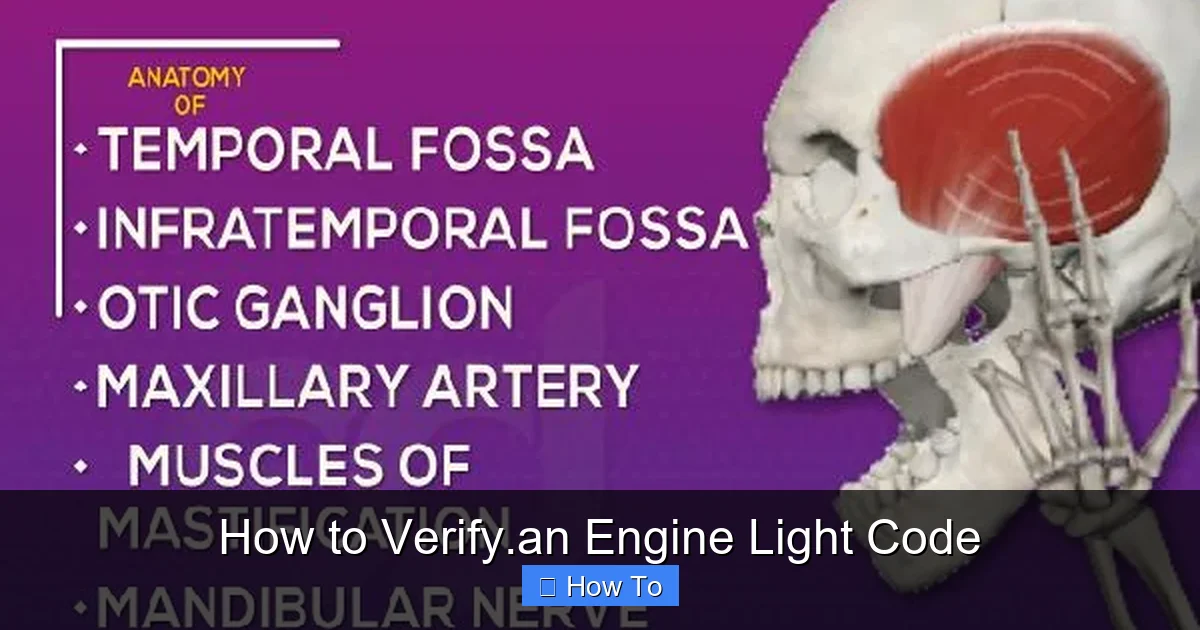How to Verify.an Engine Light Code
