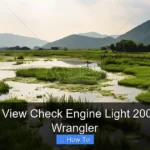 How to View Check Engine Light 2008 Jeep Wrangler