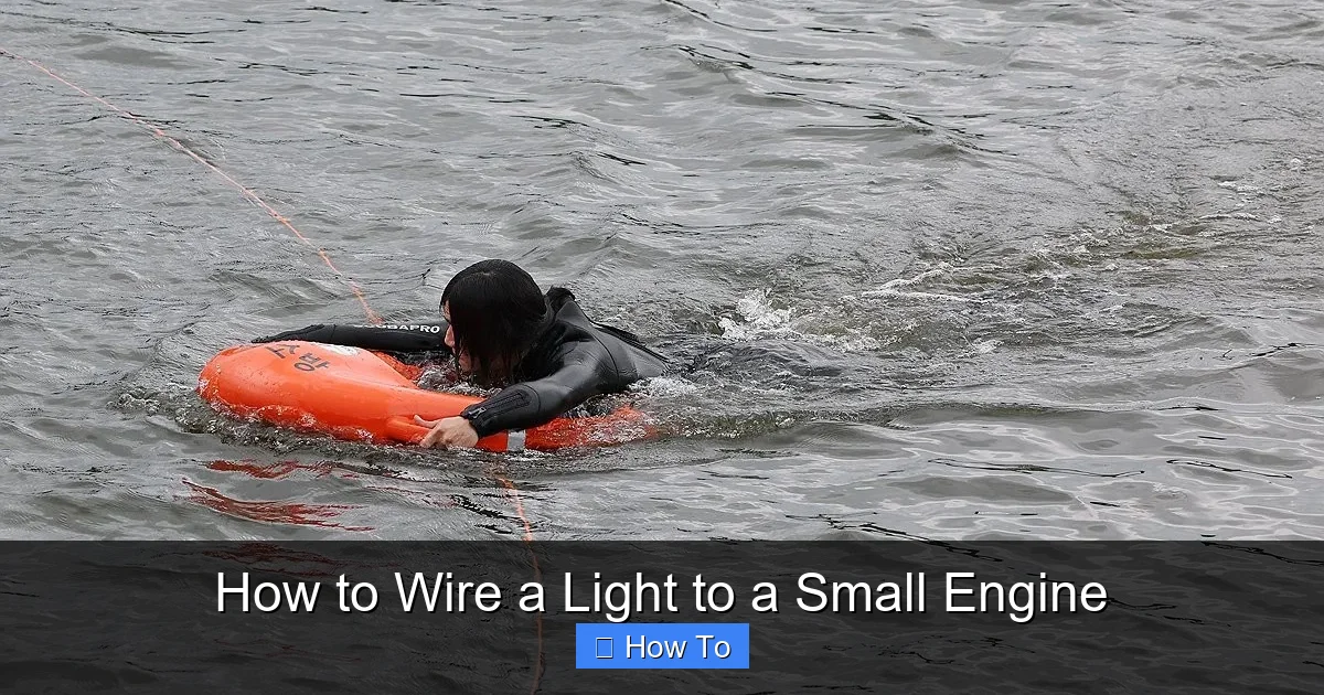 How to Wire a Light to a Small Engine