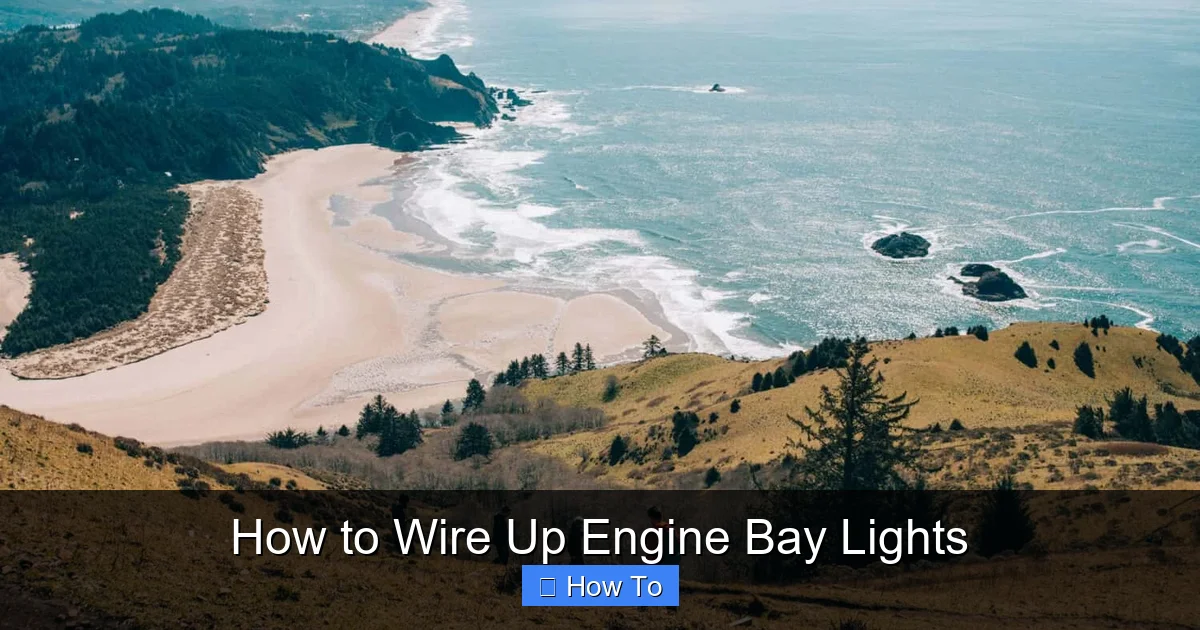 How to Wire Up Engine Bay Lights
