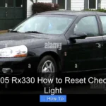 Lexus 2005 Rx330 How to Reset Check Engine Light
