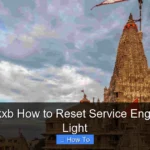 Lnr1649kxb How to Reset Service Engine Soon Light