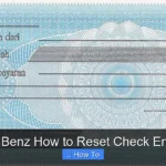 Mercedes Benz How to Reset Check Engine Light