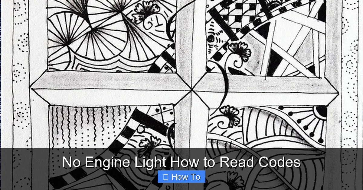 No Engine Light How to Read Codes