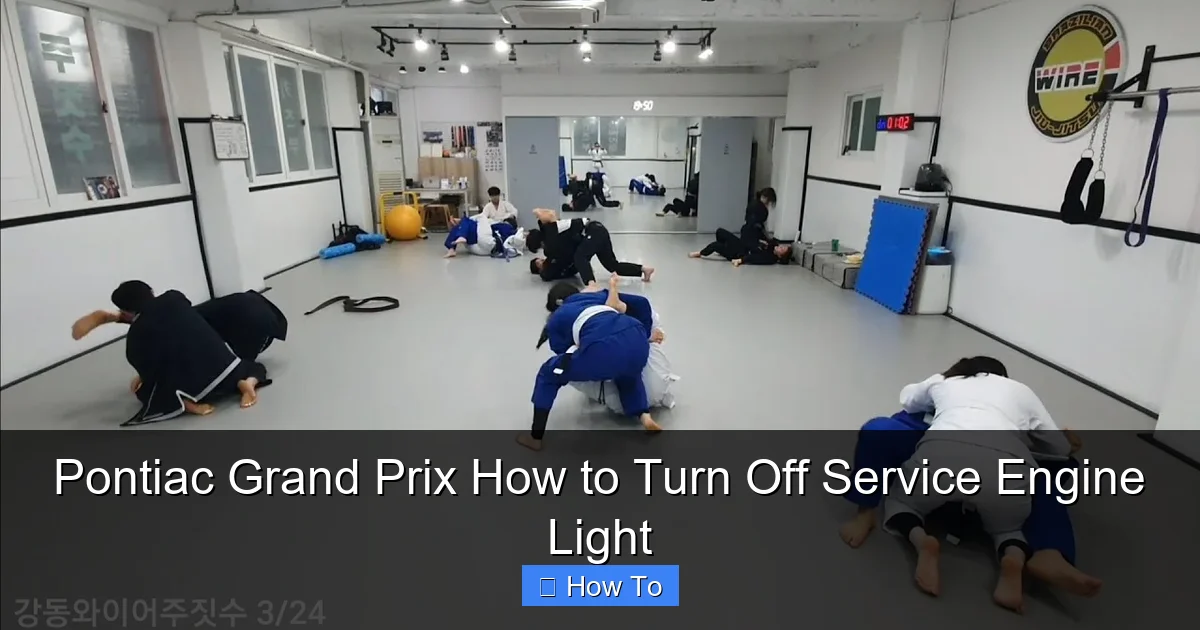 Pontiac Grand Prix How to Turn Off Service Engine Light