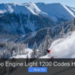 Ski Doo Engine Light 1200 Codes How To